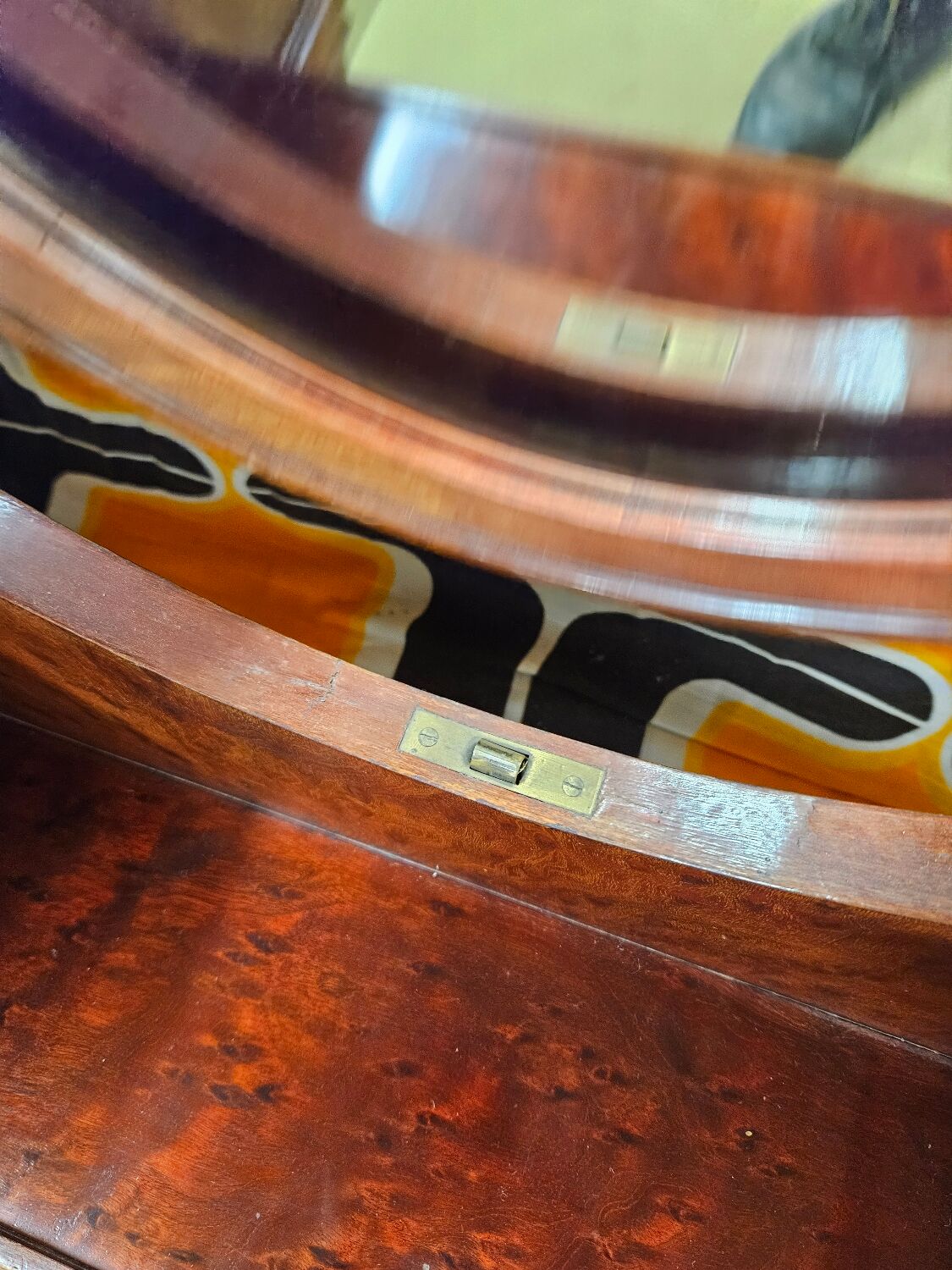 Coiffeuse miroir vintage 1970"