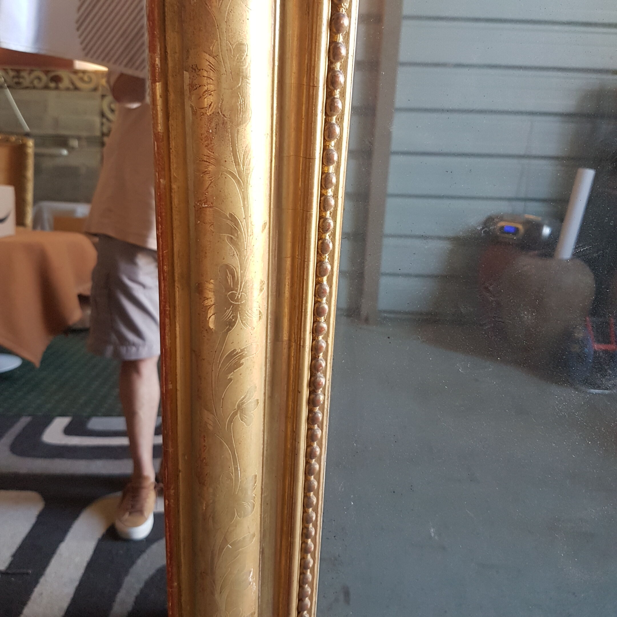 Louis Philippe golden mirror