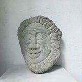 Stone sculpture 1950 face