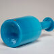 Large blue Gulvvas Otto Brauer for Kastrup Holmegaard 1970