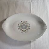Plat Ovale en Porcelaine Vierzon Plat de Service