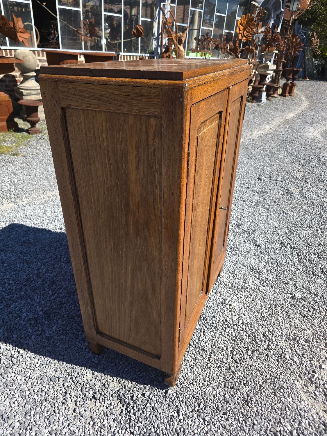 Art Deco style oak sideboard