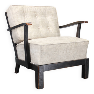 Fauteuil Thonet restauré des années 1940, Tchécoslovaquie