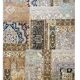 Tapis d' Orient "Pendjab" patchwork  en laine