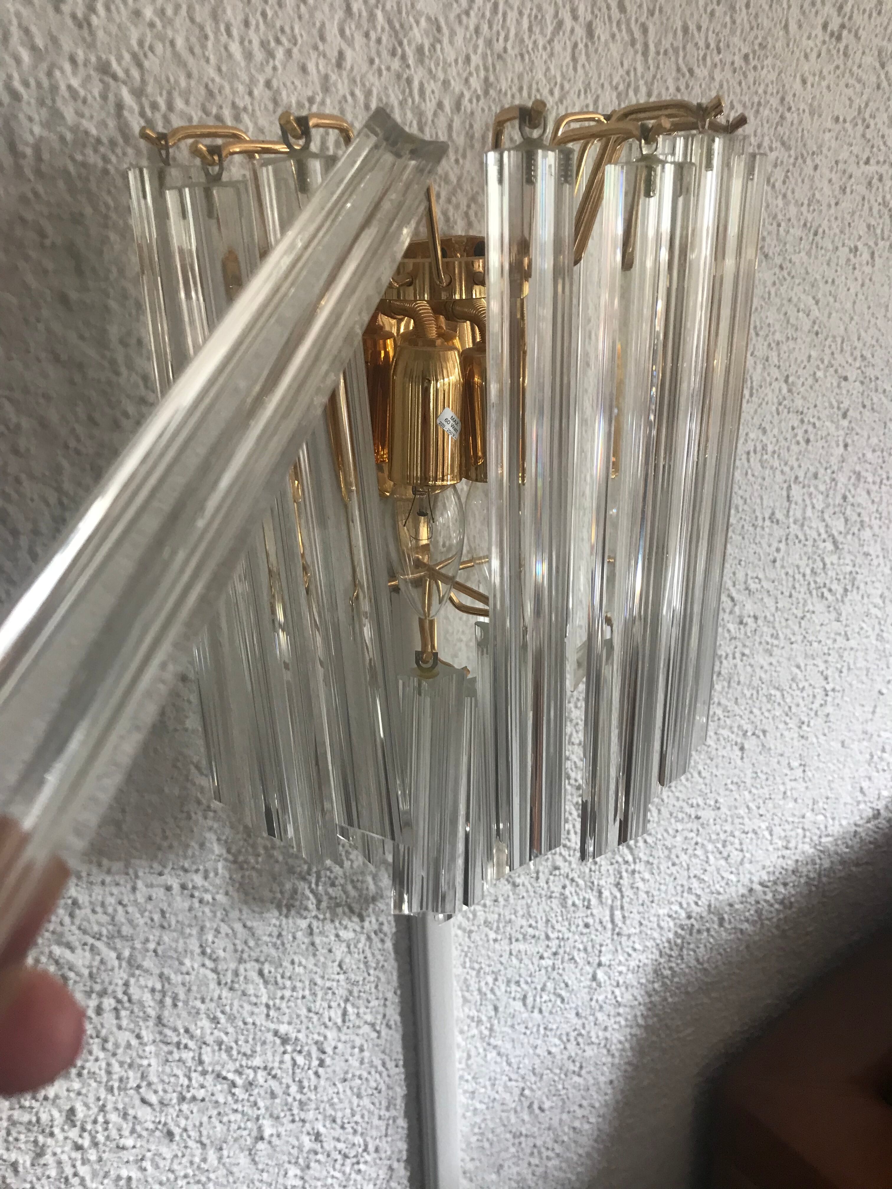 Crystal sconces