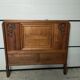 1930s headboard in solid oak