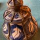 Blue and white sandstone candy box