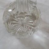 Ancient crystal wine carafe