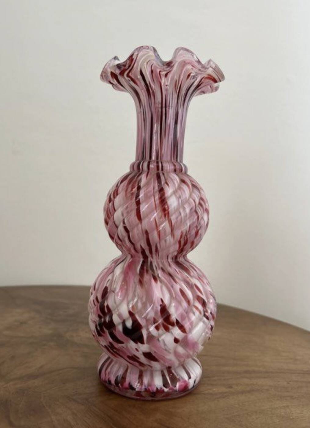 Legras vase in Clichy glass