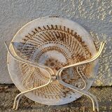 Garden furniture table with 2 armchairs and 2 chairs