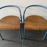 2 chaises pour enfant Jacques Hitier 1950