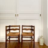Duo de chaises d'angle