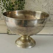 Champagne bucket Silver Plated vasque on Pedestal,