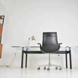 “LC6” table created by Le Corbusier, Pierre Jeanneret and Charlotte Perriand Published by Cassina