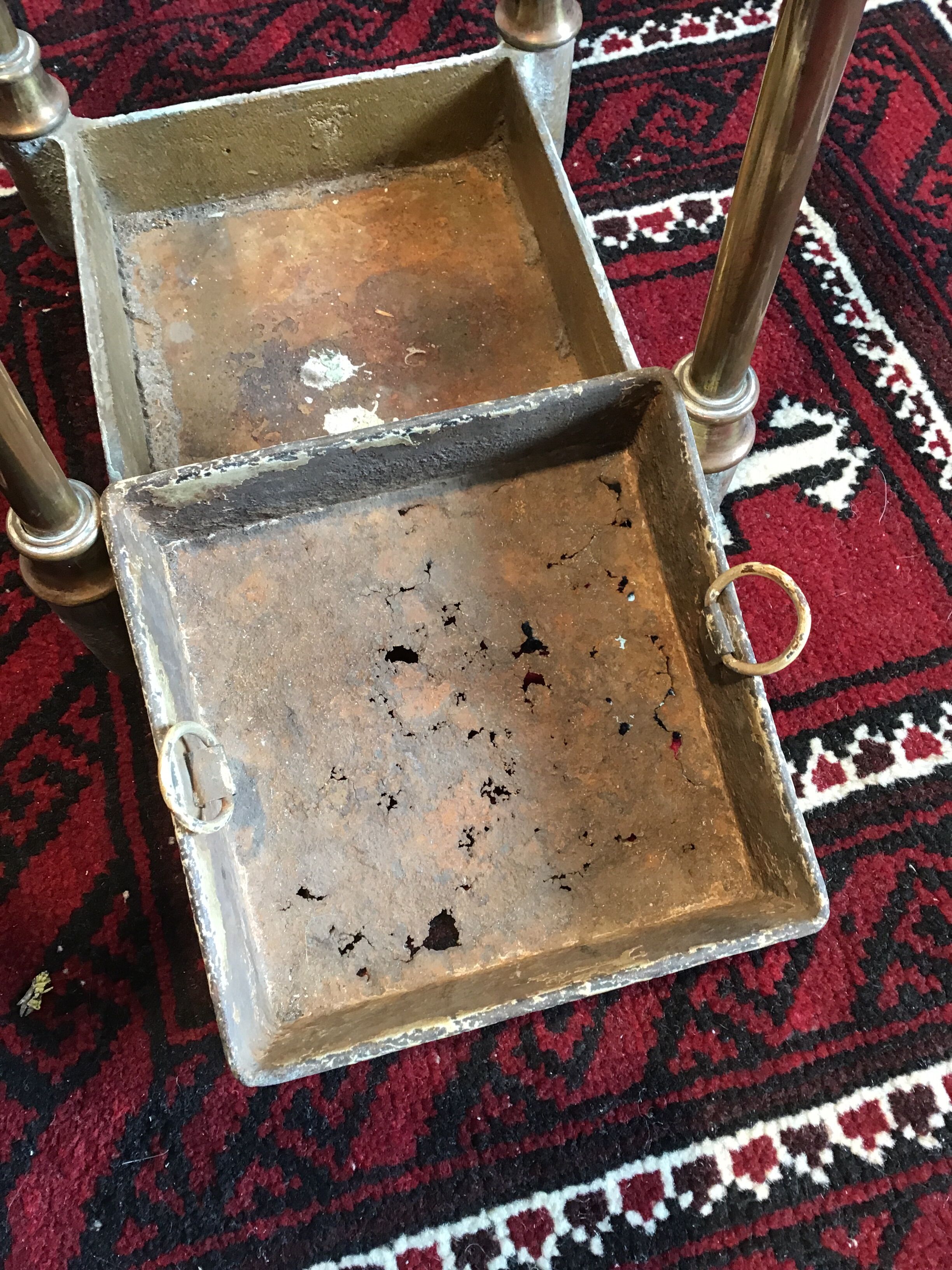 Door brass and cast iron 1900 umbrella