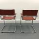 Chairs Italy, leather, set of 2