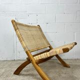Wicker armchair