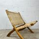 Fauteuil en osier