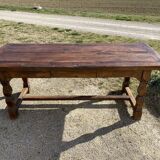 Rustic farmhouse table
