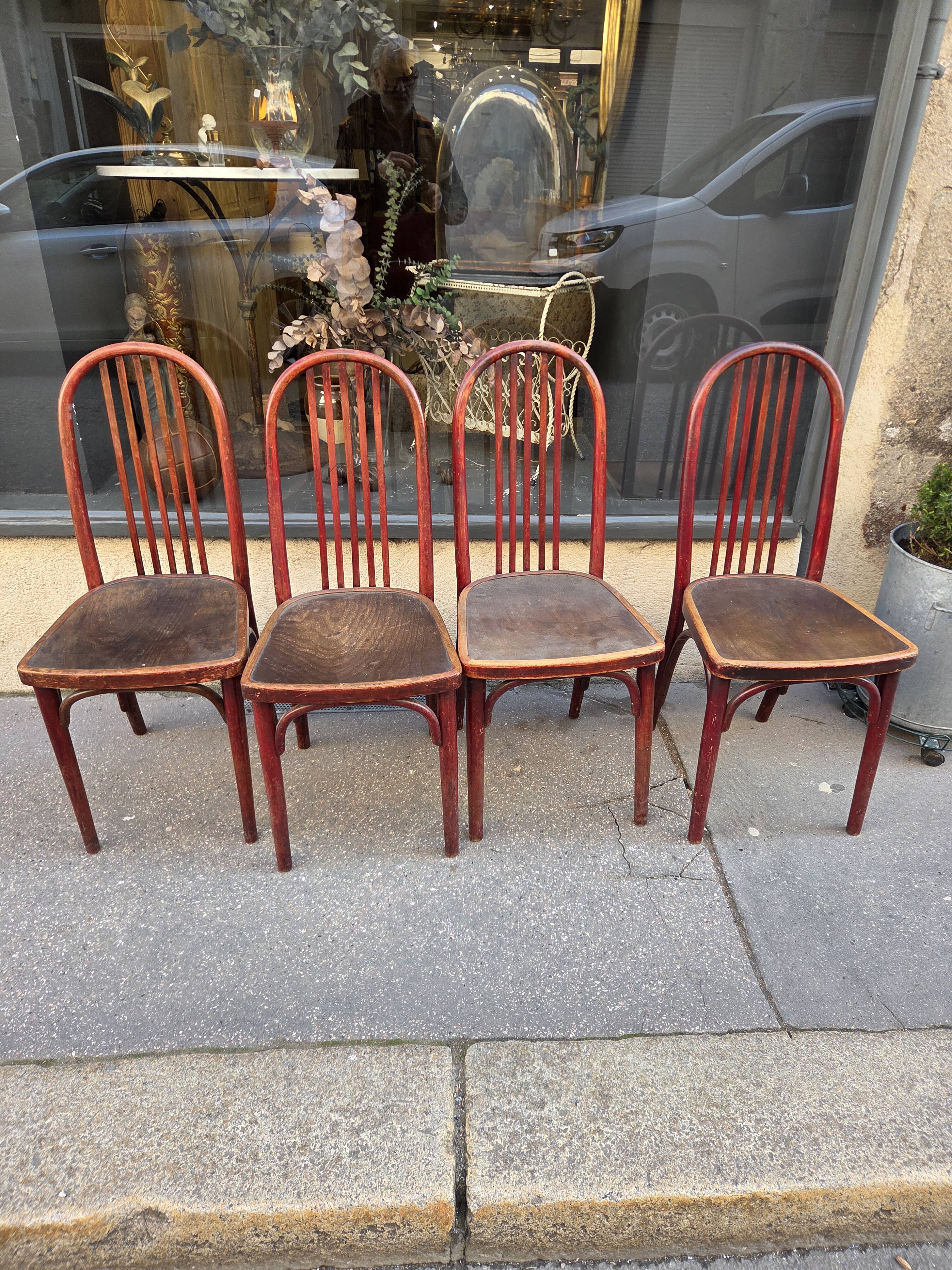 Thonet bistro chairs