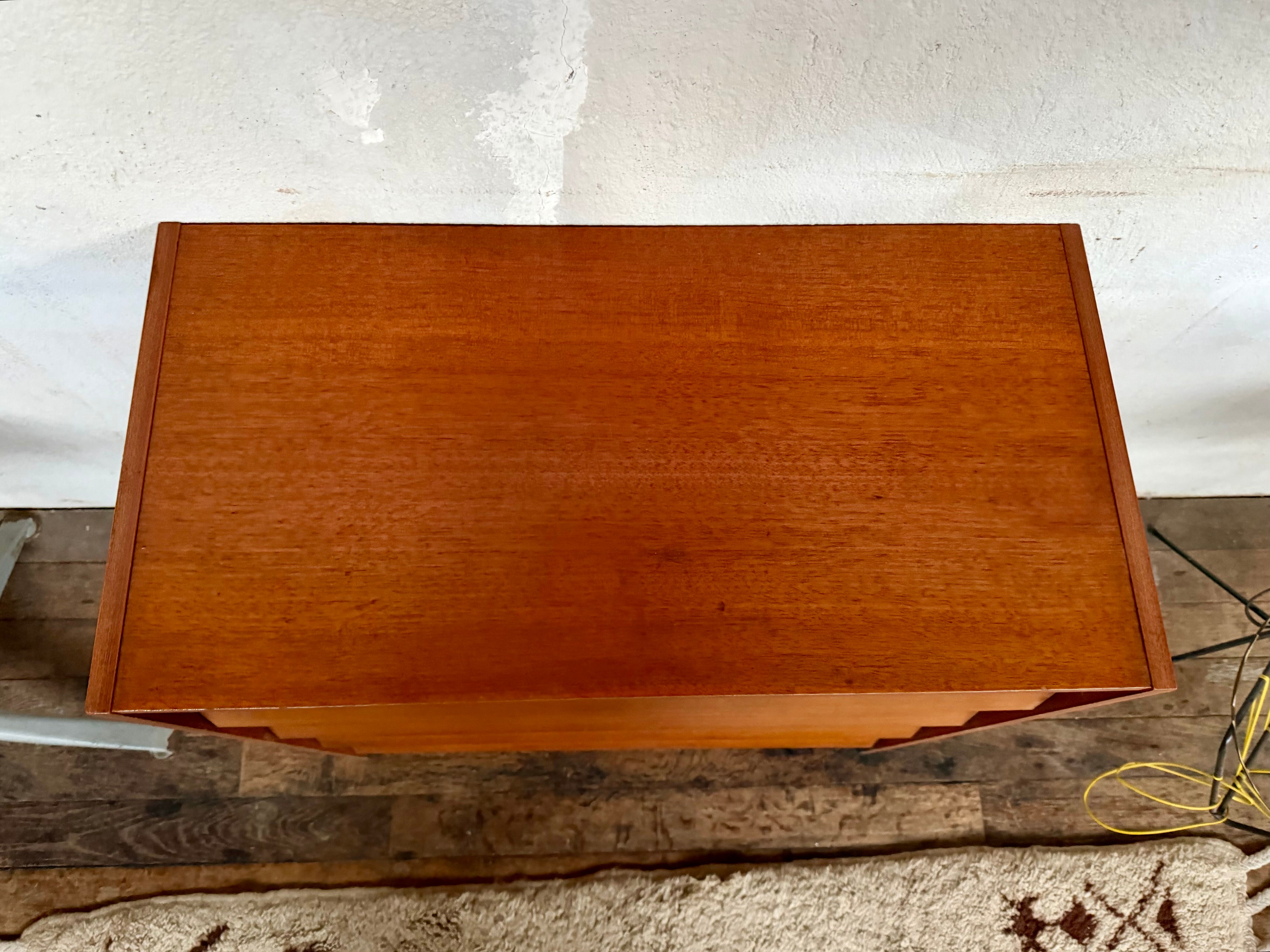 Vintage teak shoe cabinet – 1960s