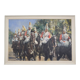 Oil on canvas painting by Eric Mason Up the Mall 1970