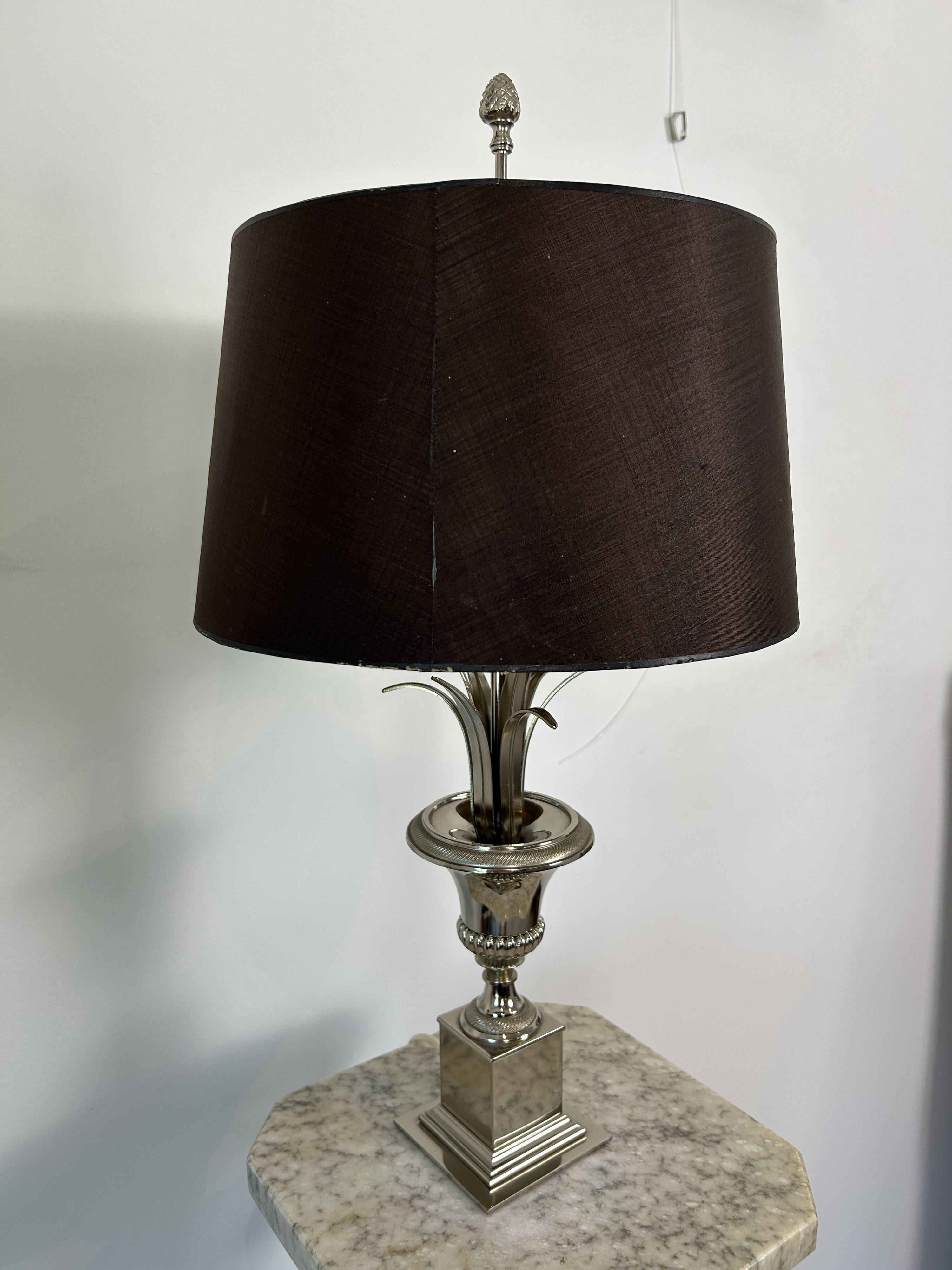Belle lampe de table ananas - hollywood regency