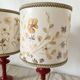 Paire de lampe de chevet vintage