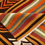 5x9 Rug For Living Room Persian Kilim Rug, 148x264Cm