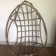 Fauteuil suspendu rotin /bambou 1970 vintage