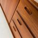 Vintage teak sideboard Bartels mid-century 60s design chest of drawers
