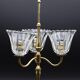 Large Size Art Decò Murano Glass Table Lamp, 1940