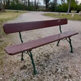 Cast-iron garden bench 1900