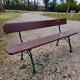 Banc de jardin en fonte 1900