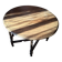English folding table with turned legs, gateleg, in good condition, 19th century.