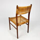 Danish teak and papercord side chair, 1960s