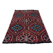 Vintage turkish kilim cushion cover , 129 x 78 cm