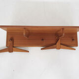 Teak coatrack by Aksel Kjersgaard for Vildbjerg mobelfabrik, Denmark 1960's