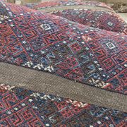 Pair of vintage XXL Kilim cushions