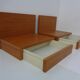 Teak Consoles with Drawers, 1960s, Set of 2