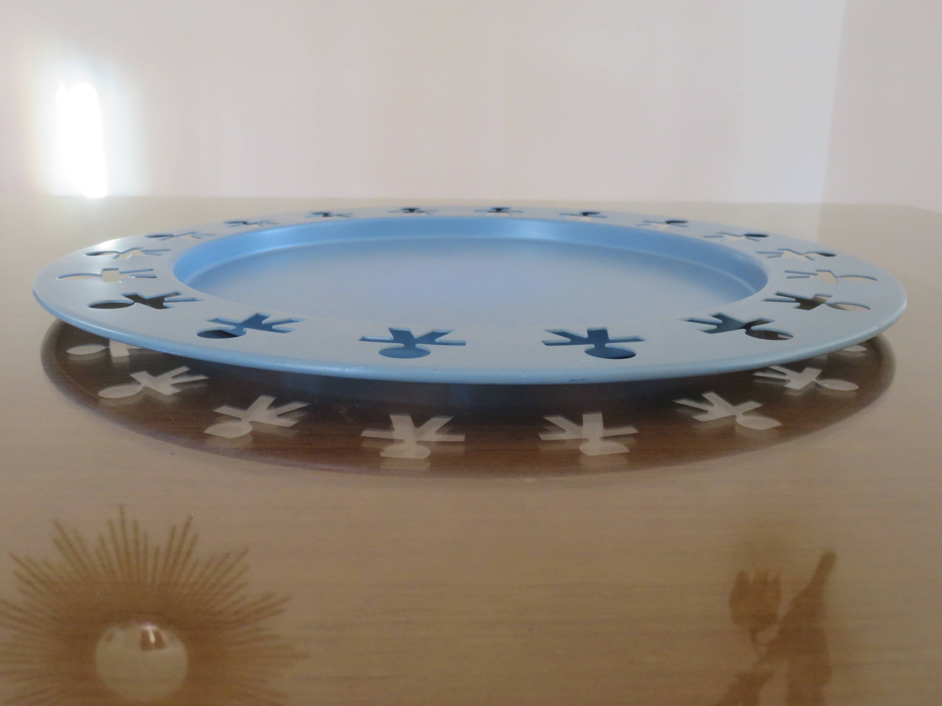 Round tray "girotondo" alessi italy