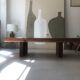 Table basse design Wabi Sabi, numérotée, édition Mobili Mundi