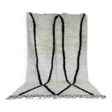 Handmade natural wool rug 250cm x 150cm