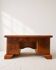 Art Deco desk in solid walnut and burl veneer, 1930s.
