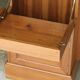 Rare: adorable mahogany boat furniture (circa 1900). Very good condition.