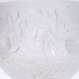 Pair of vases Lalique - Crystal Cast - Elisabeth - Period : XXth - Style : Art Deco