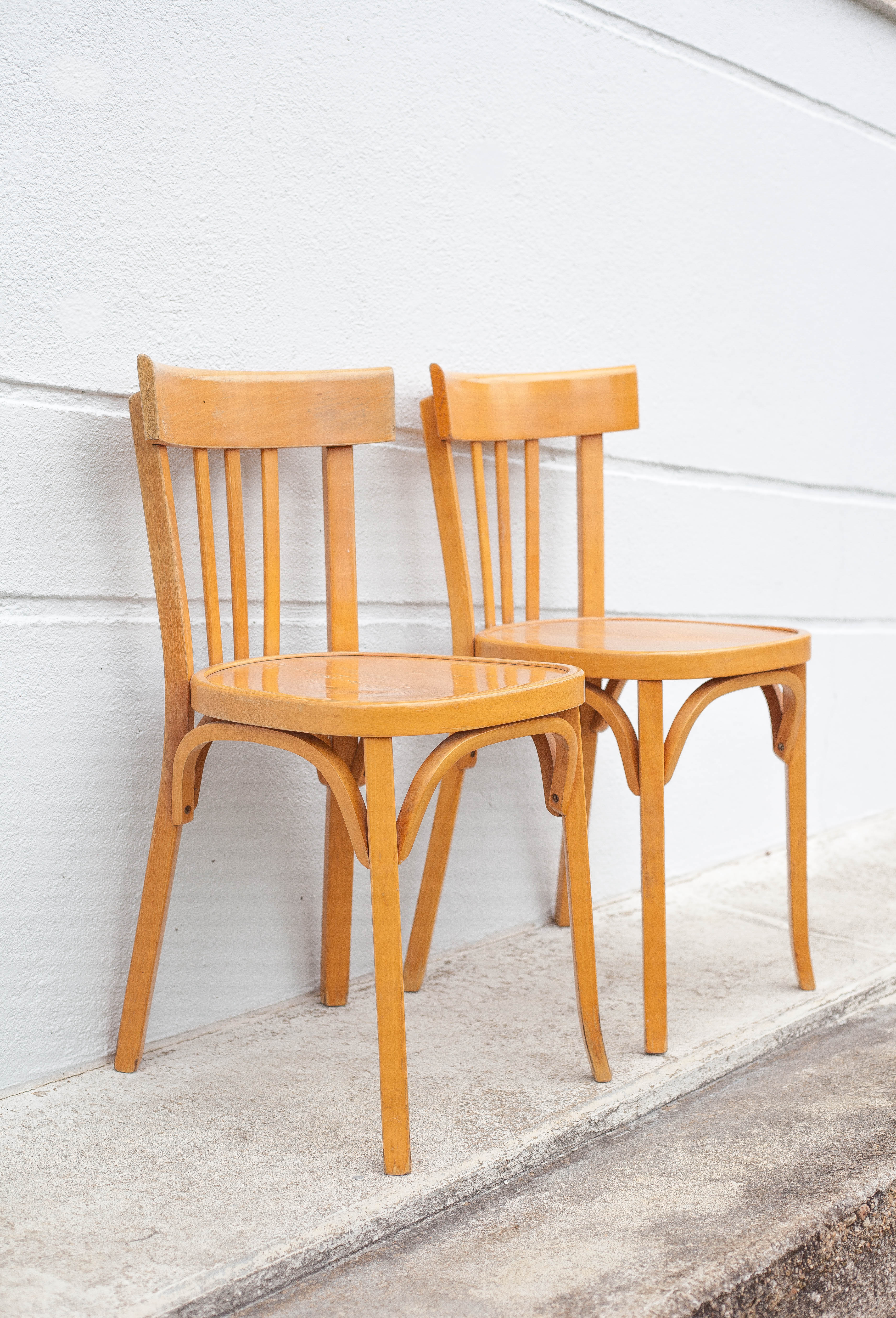 Pair of Baumann chairs