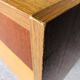 Teak storage unit with metal legs Circa 70's