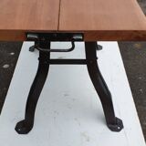 Table or console industrial machine foot 1900s