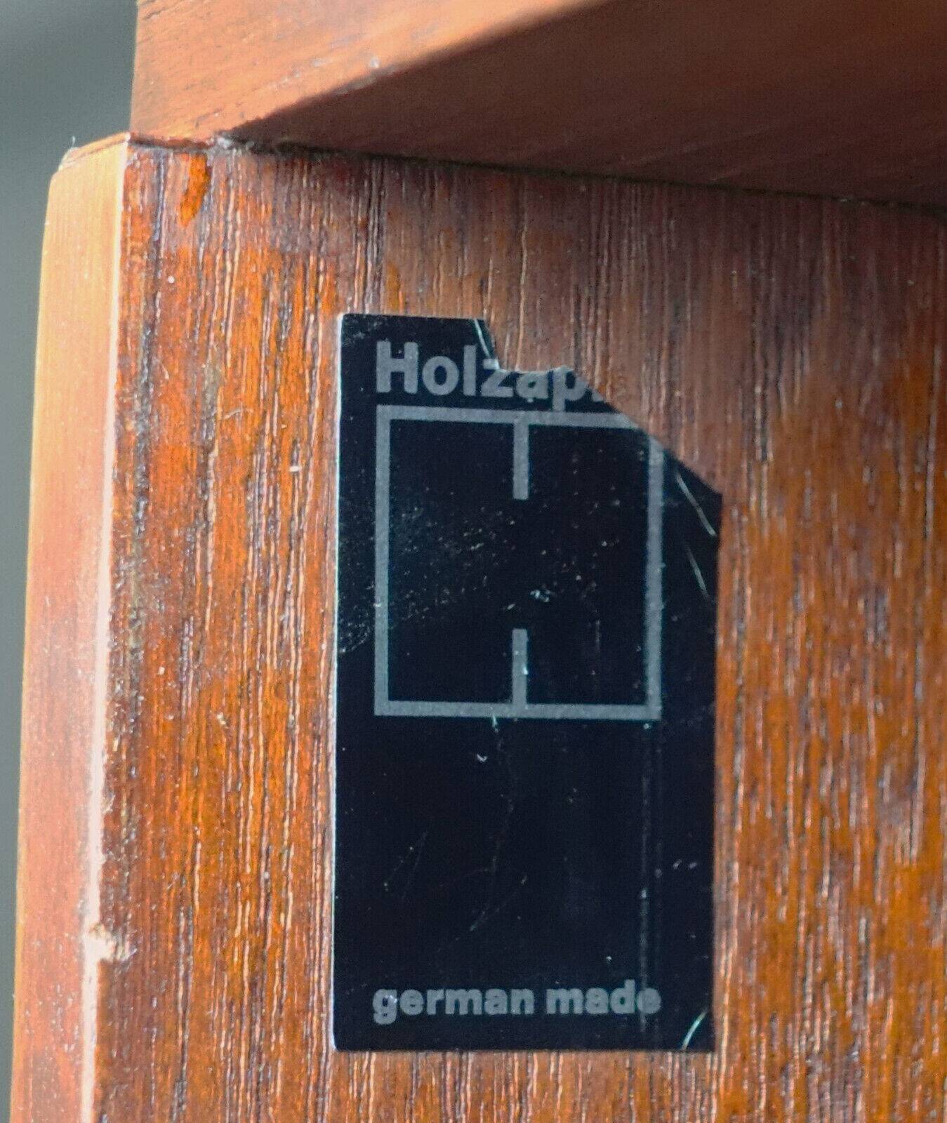 Set of 2 sideboards  dhs-20 teak herbert hirche for christian holzäpfel kg 1950s